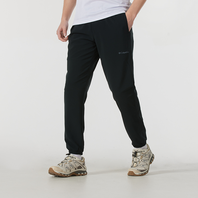 哥伦比亚裤子男裤秋季新款跑步运动裤休闲裤收口束脚裤男士长裤潮