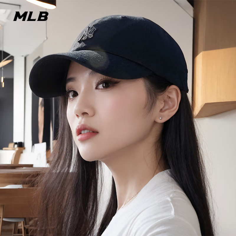 MLB官方 户外帽子男帽女帽运动帽棒球帽休闲帽鸭舌帽3ACPB074N