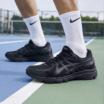 亚瑟士跑鞋男鞋2026春季JOG100缓震耐磨户外跑步鞋运动鞋1021A463