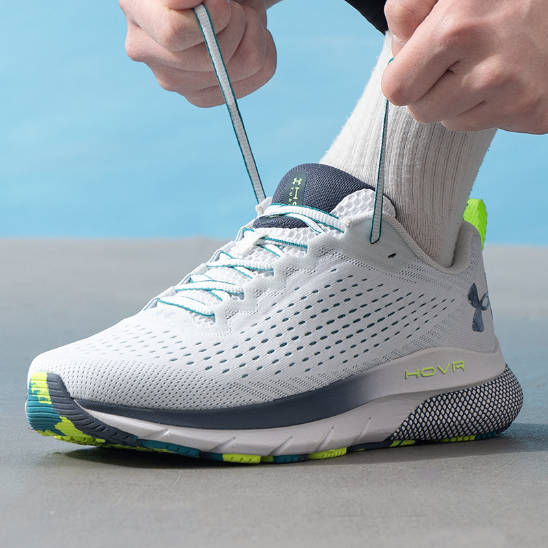 UA安德玛轻便跑步鞋男鞋秋季新款缓震休闲跑鞋低帮运动鞋训练鞋