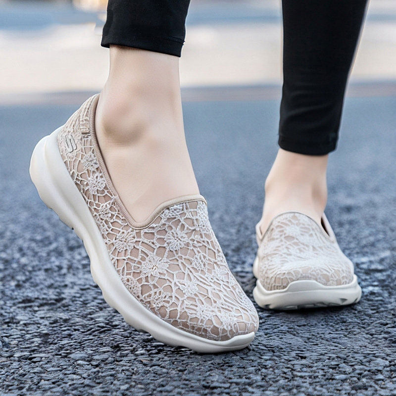 斯凯奇浅口通勤鞋女鞋网面休闲鞋一脚蹬穿脱运动鞋轻便透气健步鞋,运动鞋new,运动休闲鞋,淘宝优惠券,粉丝福利购,淘宝优惠卷