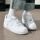 Nike Nike официальная аутентичная женская обувь Air Force One 2025 новинка зимы AF1 белая детская обувь спортивная обувь mini 1
