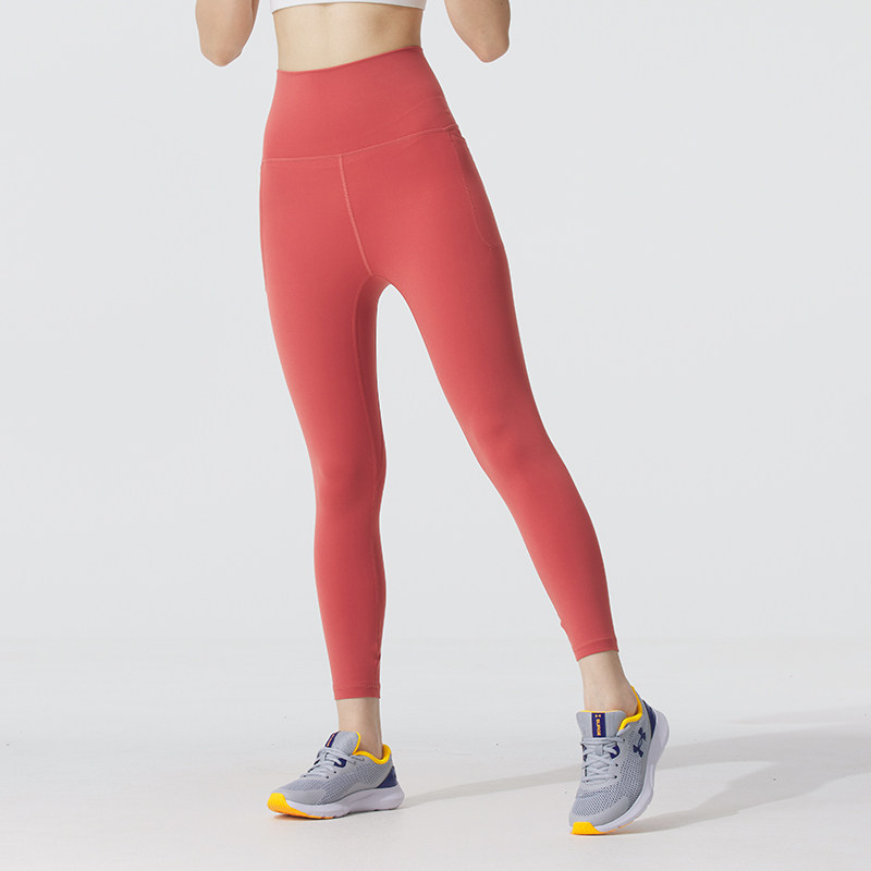 UA安德玛裤子女裤运动裤训练瑜伽锻炼紧身裤打底裤长裤1382535