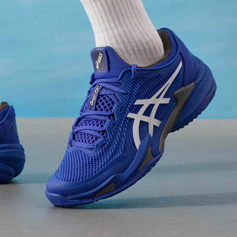 ASICS亚瑟士男鞋COURT FF 3网球鞋训练运动鞋跑步健身休闲鞋子