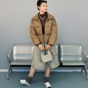 短款 新款 拒水外套半身裙单肩包 2025冬季 PUMA彪马轻薄羽绒服女装