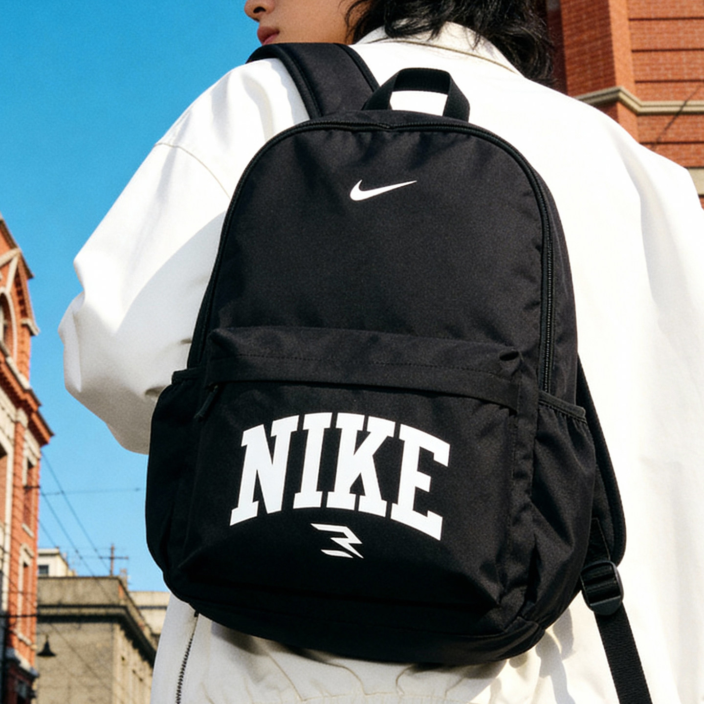 耐克双肩包男士女包2026新款运动包旅行包电脑背包初高中学生书包