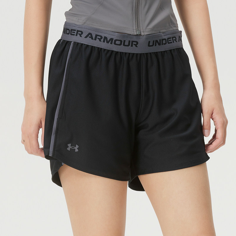 UA安德玛女裤夏季运动裤沙滩裤休闲裤跑步训练户外针织短裤3898