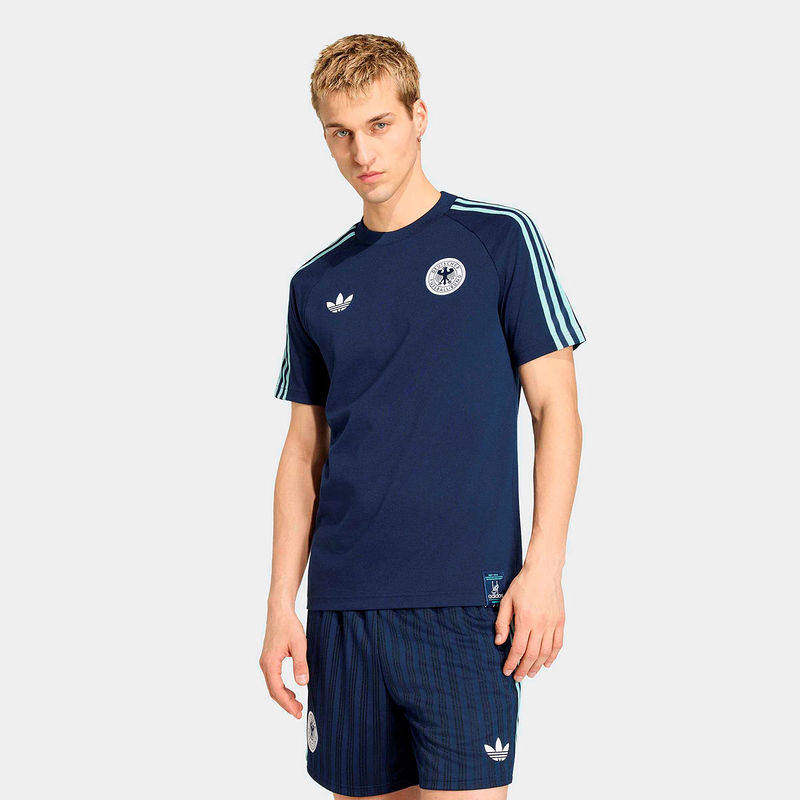 Adidas阿迪达斯短袖T恤男2026夏季新款足球训练运动球衣半