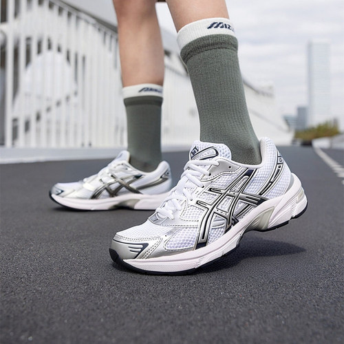 ASICS亚瑟士男鞋女鞋春季GEL-1130运动鞋复古休闲鞋老爹鞋慢跑鞋