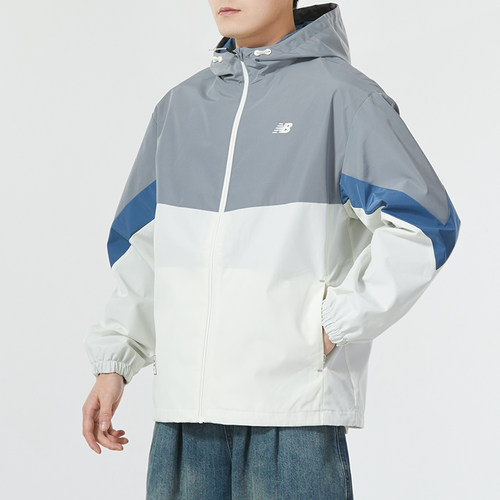 男梭织夹克NEWBALANCE跑步训练