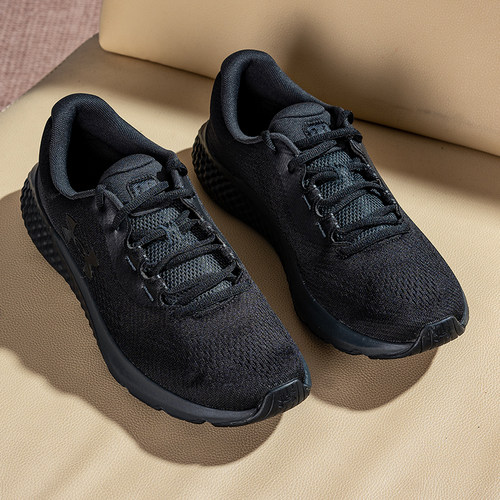 UA安德玛黑武士慢跑鞋男鞋秋季新款网面透气运动鞋轻便减震跑步鞋