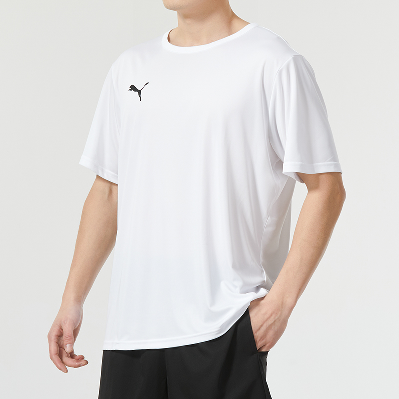 PUMA彪马快干短袖男子夏季新款足球跑步运动服透气训练T恤706132