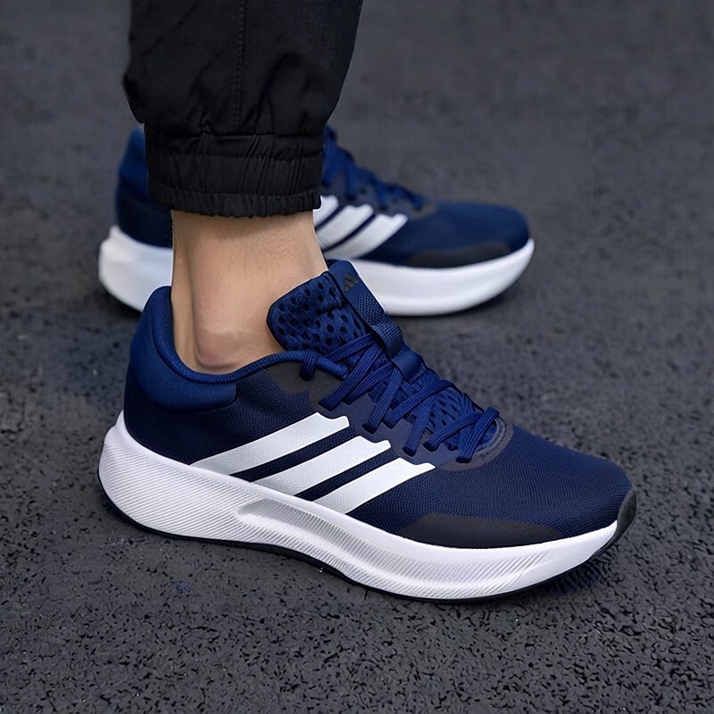 阿迪达斯男鞋夏季新款网面透气运动鞋复古跑步鞋男士慢跑鞋正品鞋