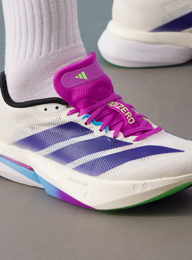 阿迪达斯女鞋ADIZERO BOSTON 13 W运动鞋减震训练跑步鞋JS4953