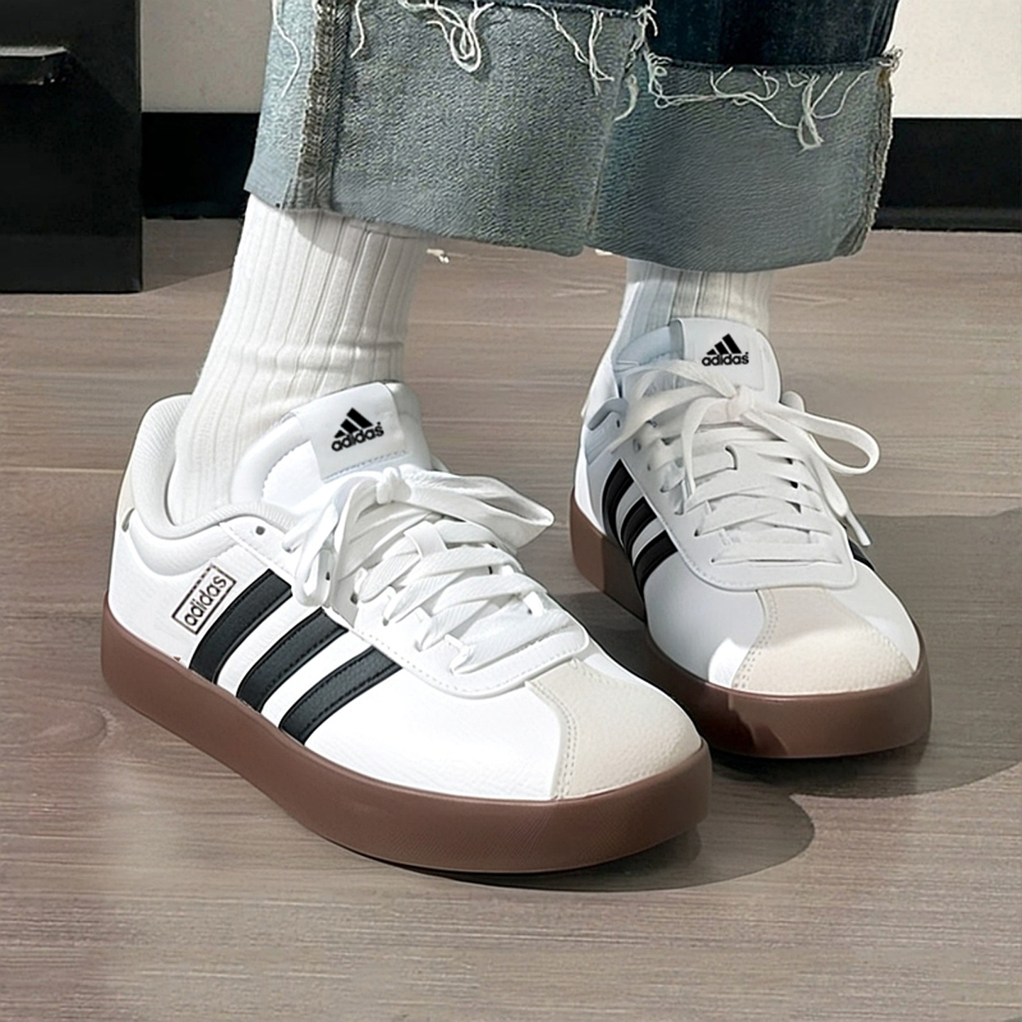 adidas阿迪达斯官方正品女鞋春秋新款休闲鞋复古运动鞋德训鞋板鞋