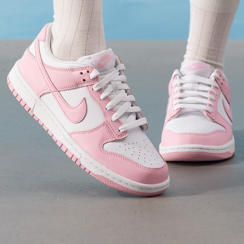 NIKE耐克板鞋女鞋2025冬季新款轻便休闲鞋DUNK LOW运动鞋大童鞋