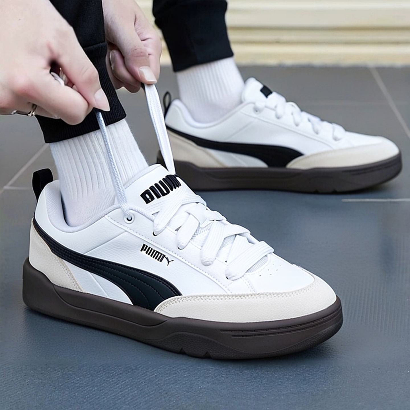 PUMA彪马官网板鞋男鞋女鞋2025冬季面包鞋小白鞋休闲运动鞋397262
