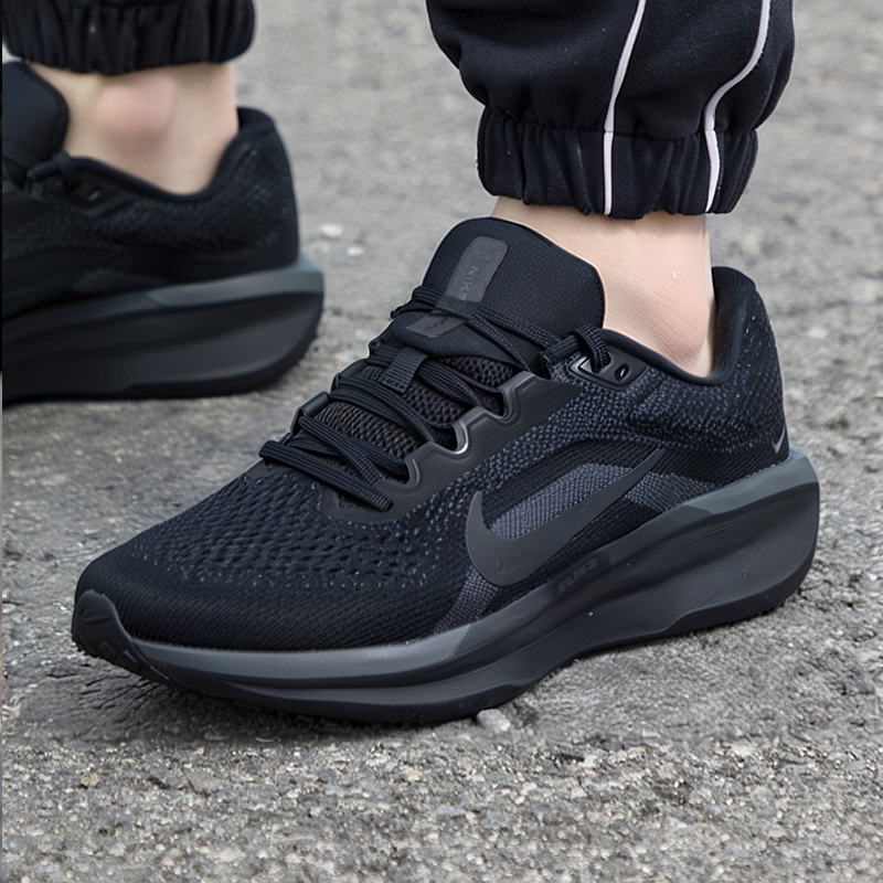 Nike耐克正品男鞋秋新款AIR WINFLO 11网面透气运动鞋缓震跑步鞋