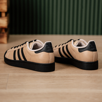 阿迪达斯三叶草男鞋女鞋2026新款运动鞋复古深棕休闲鞋板鞋IH6661