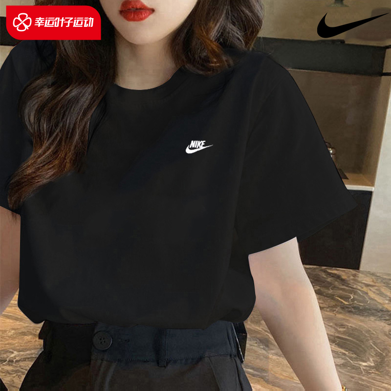耐克黑色情侣T恤短袖Nike
