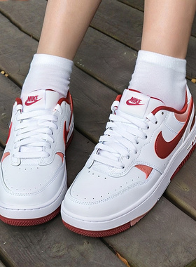 耐克GAMMA FORCE女鞋2025红色新年款运动鞋厚底正品休闲鞋FQ8877