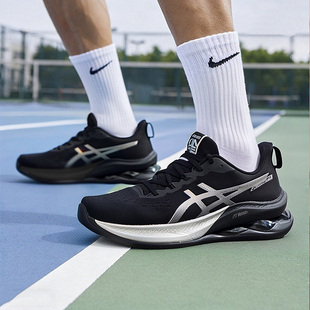 亚瑟士跑步鞋男鞋2026新款GEL-KINSEI MAX低帮缓震运动鞋1011C204