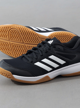 阿迪达斯男鞋女鞋2025冬季复古休闲鞋网面网球鞋黑色训练鞋运动鞋