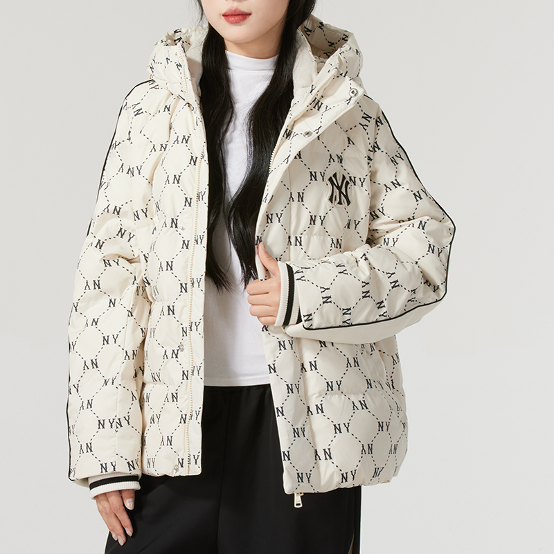 MLB官方 男装女装羽绒上衣2024冬季季新款运动服棉羽保暖羽绒服潮