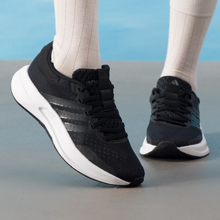 阿迪达斯女款网面透气运动鞋官方正品减震跑步鞋