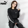 PUMA PUMA dành cho nữ mùa thu 2019 trang phục thể thao giản dị mặc áo thun rộng dây áo len cổ tròn - Thể thao lông cừu / jumper áo cổ lọ tay dài