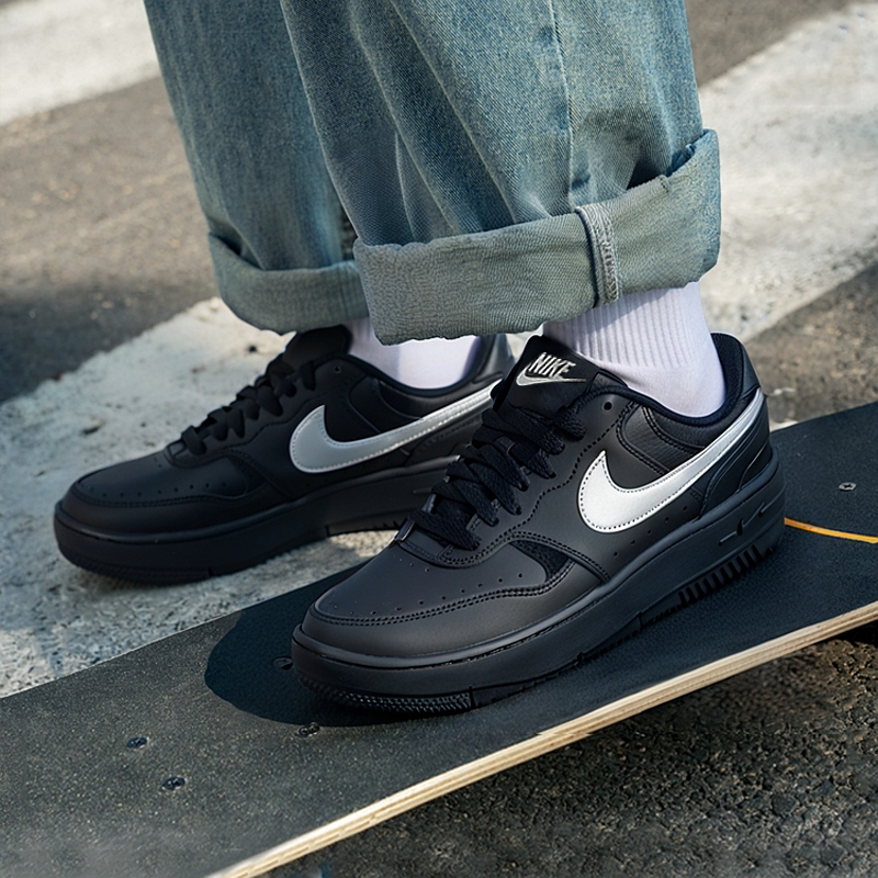 NIKE耐克女子板鞋25冬季新款GAMMA FORCE运动鞋休闲鞋HQ1674-001