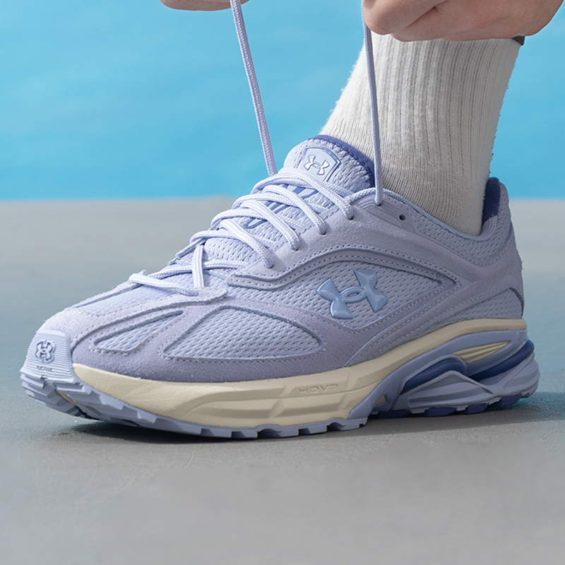 UA安德玛官网休闲鞋男女鞋秋季新款复古透气运动鞋缓震舒适老爹鞋