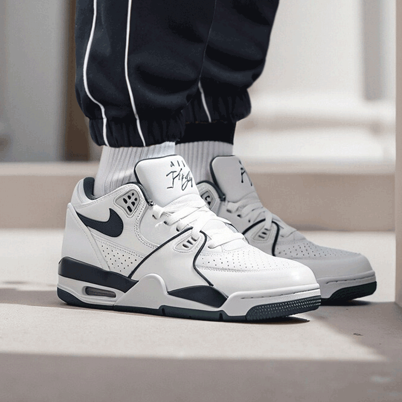 耐克官方正品男鞋2025秋季运动鞋AIR FLIGHT 89气垫篮球休闲鞋子