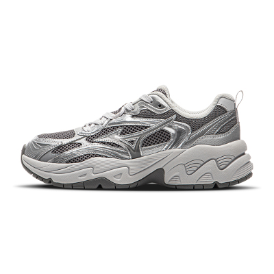 Mizuno美津浓运动鞋男鞋女鞋复古老爹鞋缓震跑步鞋TRAINER 2K V2