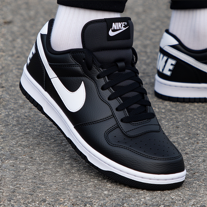 NIKE耐克官方正品板鞋男鞋2025秋冬新款复古皮面运动鞋轻便休闲鞋