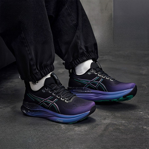 亚瑟士男鞋GEL-KAYANO 32 PLATINUM缓震轻便跑步鞋稳定支撑运动鞋