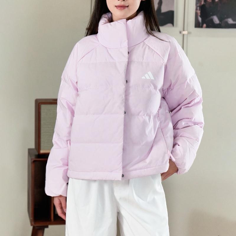 阿迪达斯羽绒服女装 2025冬季新款户外出行时尚防风保暖休闲外套