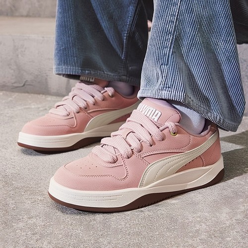 PUMA彪马粉色板鞋女鞋2025冬季新款复古面包鞋休闲鞋运动鞋402510