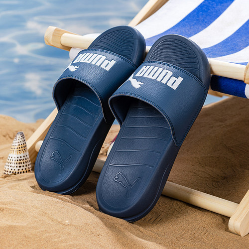 PUMA彪马拖鞋男鞋女鞋官方正品2025冬季新款拖鞋一字拖休闲鞋凉拖