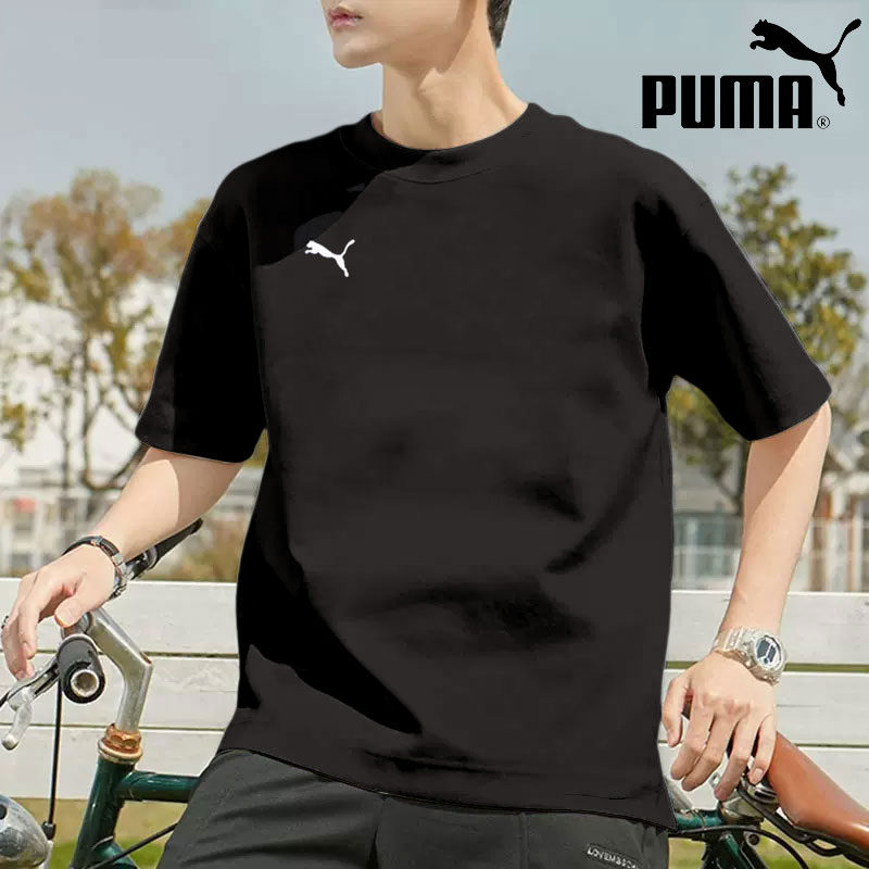 PUMA彪马足球短袖男装夏季新款跑步运动服健身训练T恤半袖658