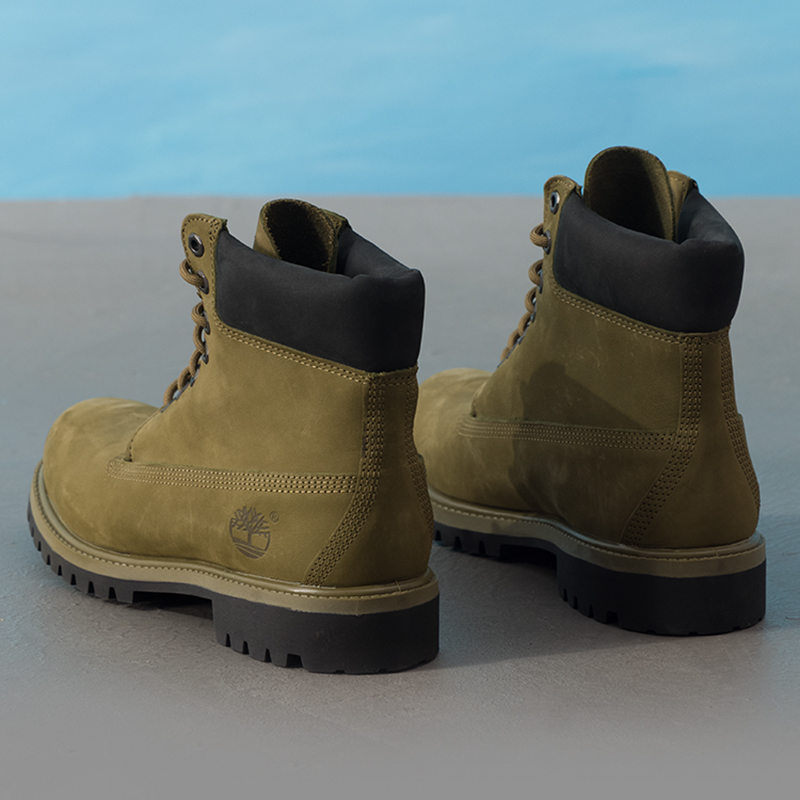 Timberland添柏岚官方男鞋秋季新款踢不烂马丁靴工装靴男士高帮靴
