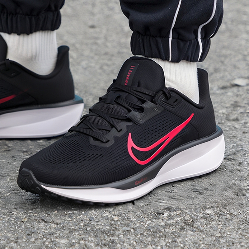 NIKE耐克运动鞋男2025冬季新款QUEST 6缓震网面透气跑步鞋FD6033