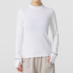 UA安德玛官方正品立领长袖T恤女装冬季训练运动服健身跑步套头衫