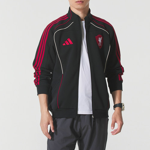 阿迪达斯男士衣外套男装2025冬季新款跑步运动服休闲夹克衫JW5475