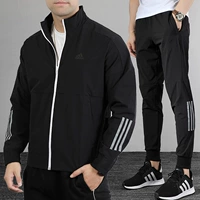 Adidas adidas phù hợp với nam 2019 mùa xuân và mùa thu trang phục thể thao mới cho nam EH3771 - Thể thao sau áo bộ adidas