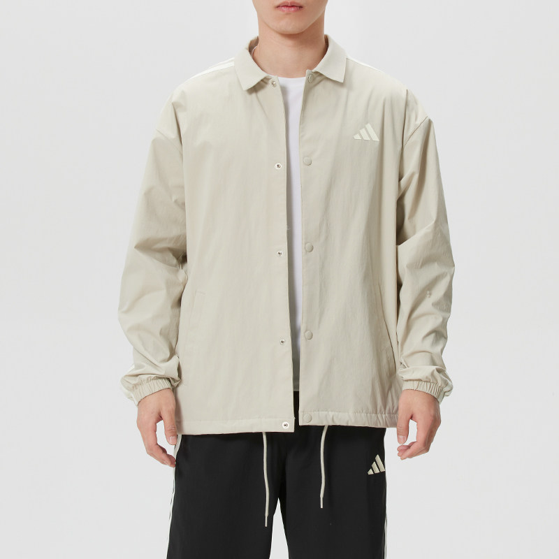 阿迪达斯官方正品梭织夹克男装26春季新款运动服健身外套潮KR2500