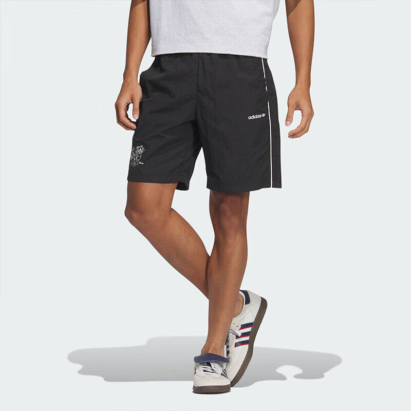 阿迪达斯三叶草梭织短裤男裤跑步裤子休闲五分裤男士运动裤JP1415,运动服/休闲服装,运动中长裤／短裤,淘宝优惠券,粉丝福利购,淘宝优惠卷