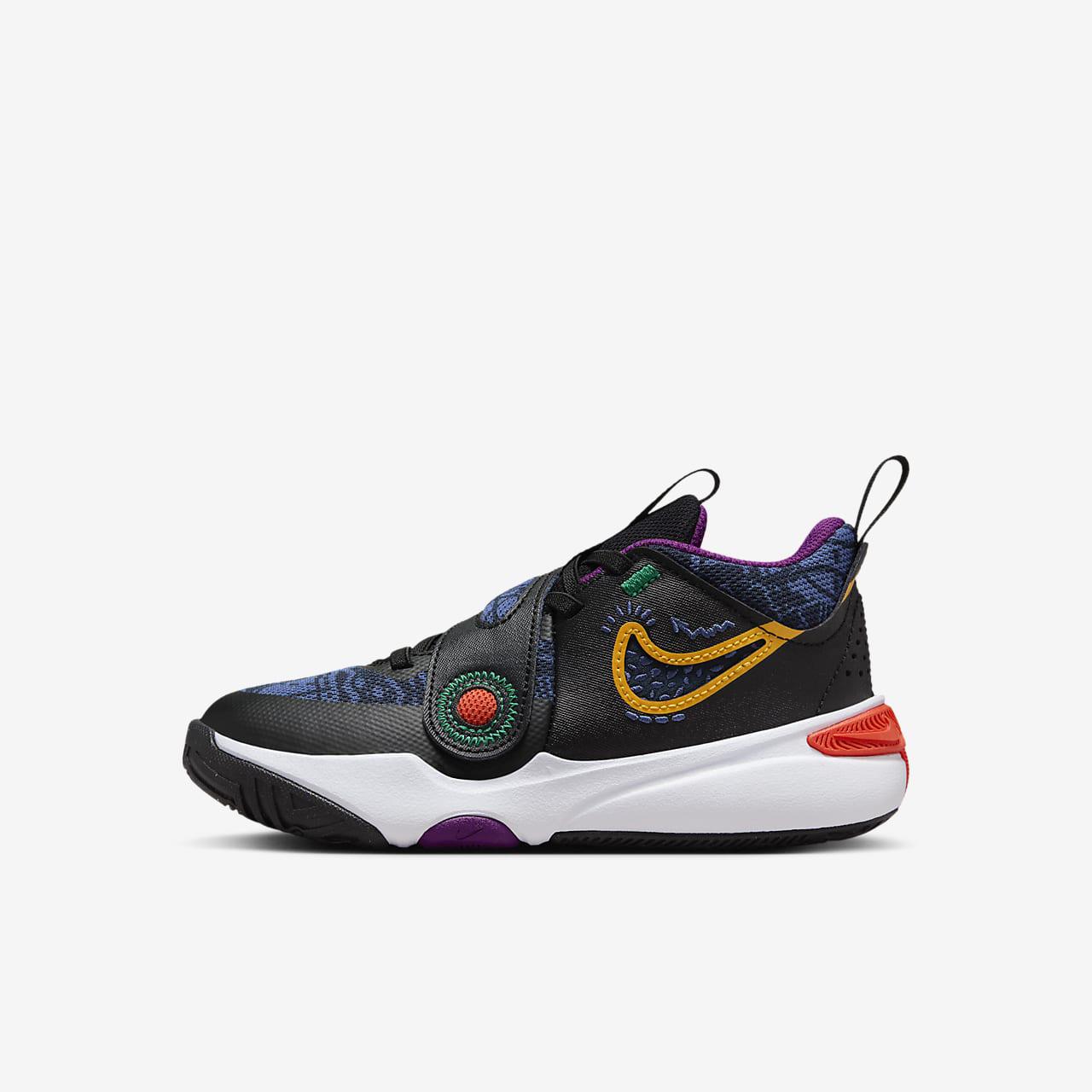 耐克NIKE童鞋小童鞋运动鞋TEAM HUSTLE D 11 SE潮流时尚休闲鞋