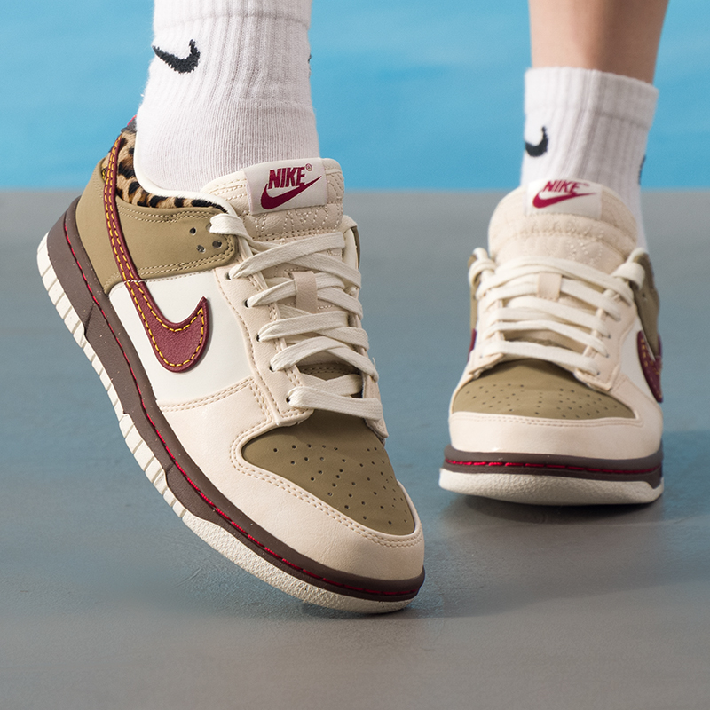 Nike耐克板鞋女鞋2025冬季新款复古休闲鞋DUNK轻便运动鞋潮IM6687