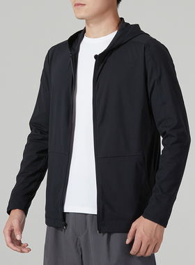 安德玛UA男装外套运动服跑步健身训练服休闲修身针织夹克1379674